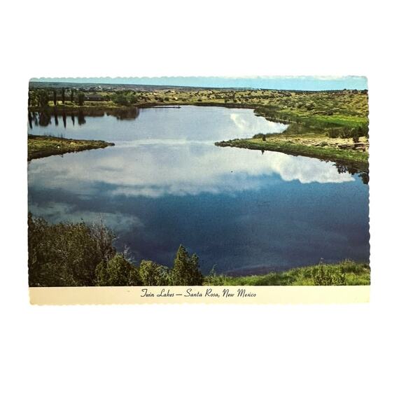Lot of 5 Vintage River Scenery Nature Scalloped Edges Postcards - Picture 6 of 7